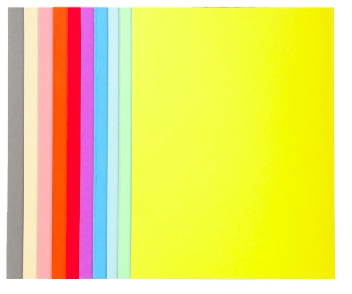 [420000E] CHEMISE EXACOMPTA FOREVER CARTE SEMI RIGIDE RECYCLÉE 240X320MM 170G COLORIS ASSORTIS LOT 100 UNITÉS