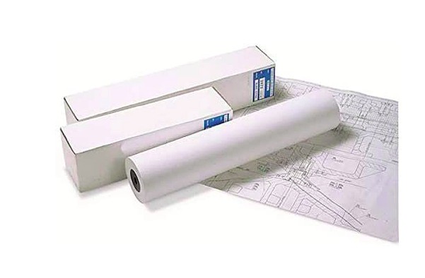[2547C] PAPIER CLAIREFONTAINE UNIVERSEL BLANC LARGEUR 610MMX50M 80G APPLICATION JET D'ENCRE BOBINE