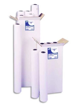[2652C] PAPIER CLAIREFONTAINE UNIVERSEL BLANC LARGEUR 914MMX45M 90G APPLICATION JET D'ENCRE BOBINE