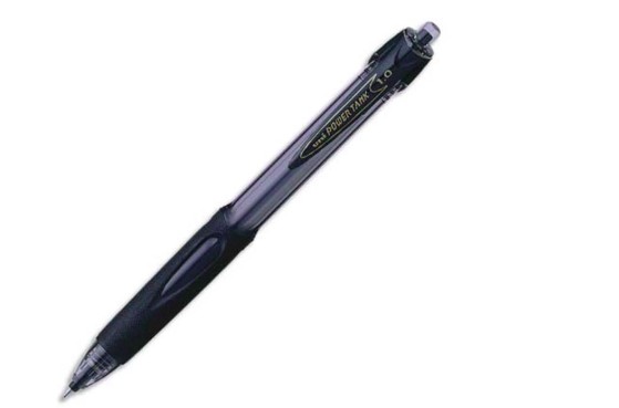 [SN220 N] STYLO-BILLE UNIBALL POWERTANK RÉTRACTABLE ÉCRITURE MOYENNE ENCRE COLORIS NOIR