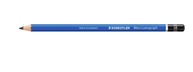CRAYON GRAPHITE STAEDTLER MARS LUMOGRAPH 100 5B HEXAGONAL