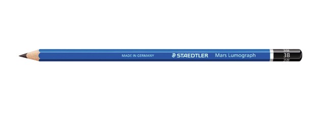 [10103] CRAYON GRAPHITE STAEDTLER MARS LUMOGRAPH 100 3B HEXAGONAL
