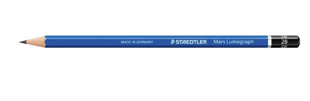 [10104] CRAYON GRAPHITE STAEDTLER MARS LUMOGRAPH 100 2B HEXAGONAL