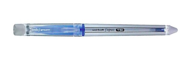 ROLLER UNIBALL TSI ENCRE GEL EFFAÇABLE POINTE MOYENNE TRACÉ 0.7MM COLORIS TURQUOISE