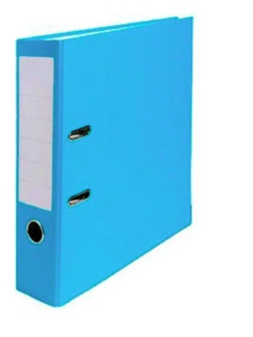 CLASSEUR LEVIER EXACOMPTA A4 POLYPROPYLÈNE 22/10E DOS 80MM COLORIS BLEU CLAIR