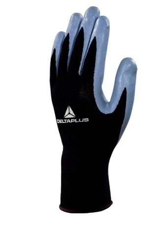 [10572] GANT TRICOT DELTAPLUS POLYESTER PAUME ENDUITE NITRILE JAUGE 13 TAILLE 8 PAIRE