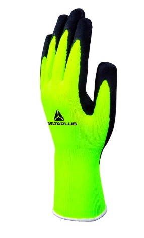[10578] GANT TRICOT DELTAPLUS POLYESTER FLUO ENDUCTION MOUSSE LATEX JAUGE 13 TAILLE 10 PAIRE